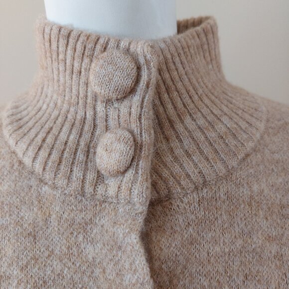 Ellen Tracy Long Knit Sweater Cardigan Coat - Picture 5 of 15